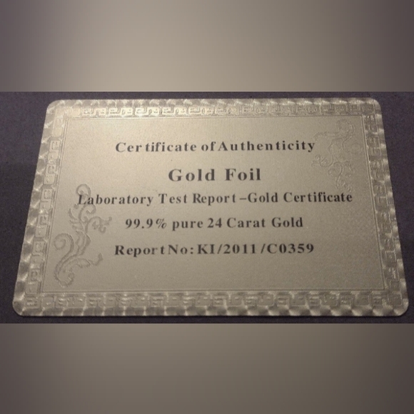 SHAQUILLE O'NEAL 24K GOLD COATED VINTAGE LAKERS ALL-STARS BASKETBALL CARD & COA! - Picture 11 of 14